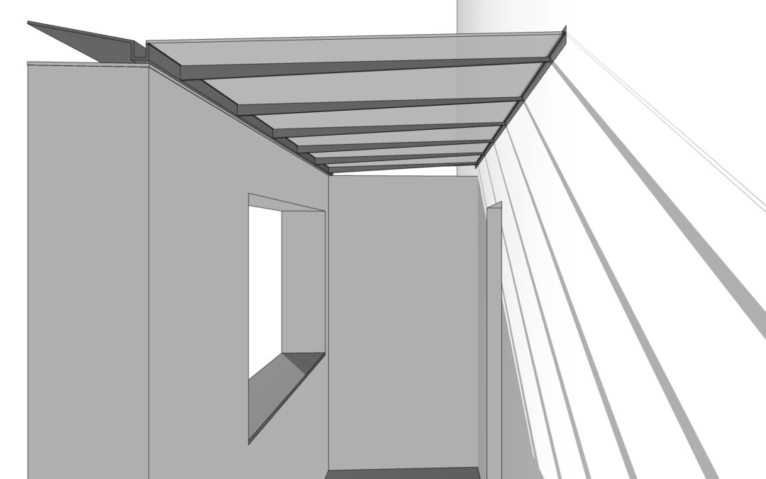 Wohnhaus Weiß – Vordach