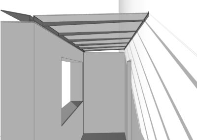 Wohnhaus Weiß – Vordach