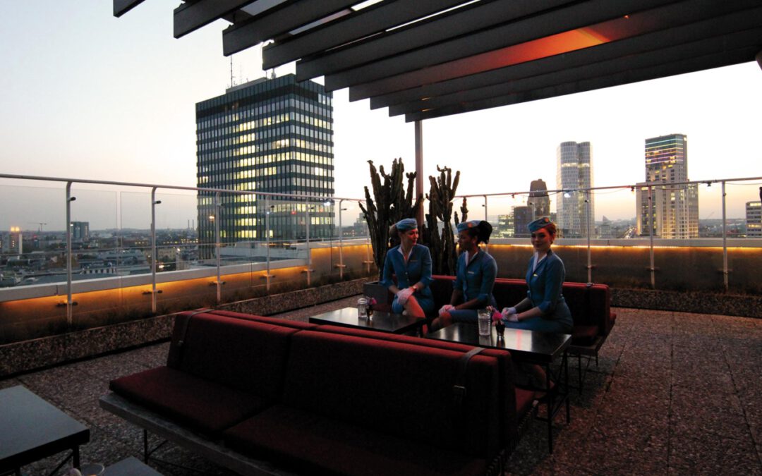 Pan Am Lounge – Sitzbänke*