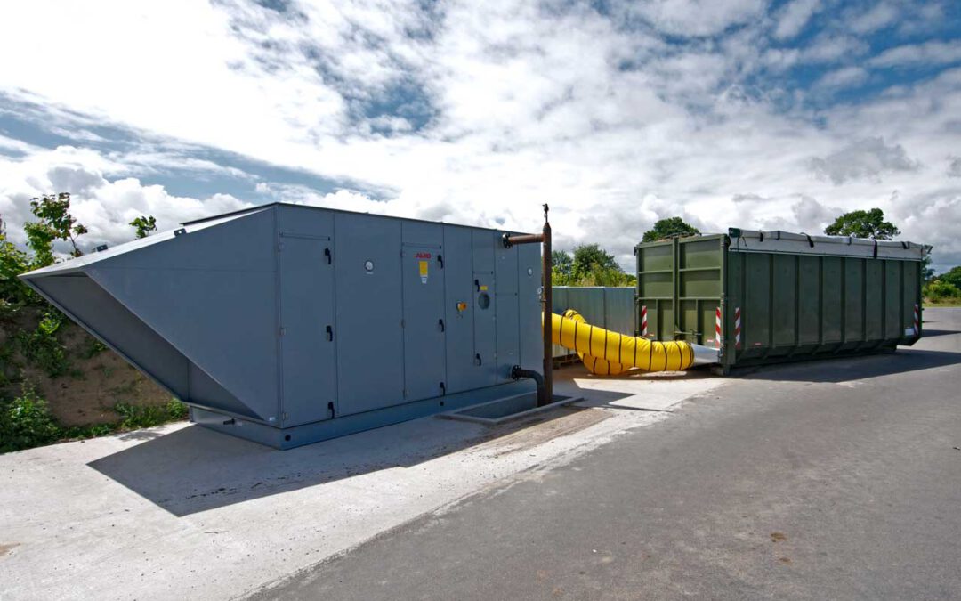 Containertrocknung mit Abwärme*