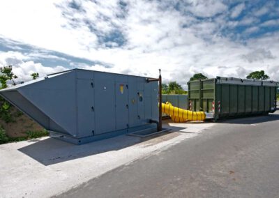 Containertrocknung mit Abwärme*