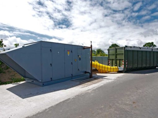 Containertrocknung mit Abwärme*