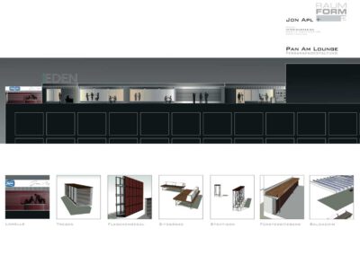 Pan Am Lounge – Nutzungskonzept Dachterrasse*