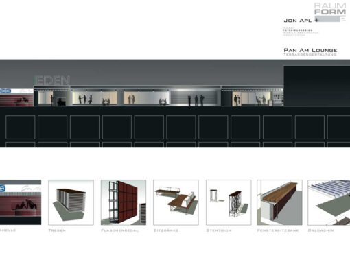 Pan Am Lounge – Nutzungskonzept Dachterrasse*