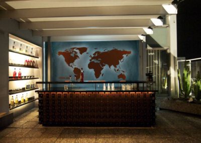 Pan Am Lounge – Theken Grillterrasse