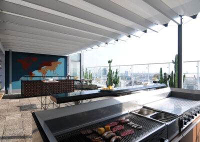 Pan Am Lounge – Grilltheke*