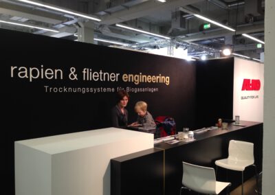 r&f engineering – Messestand