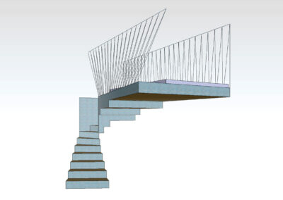 Penthouse Kollwitzplatz – Living Bridge*