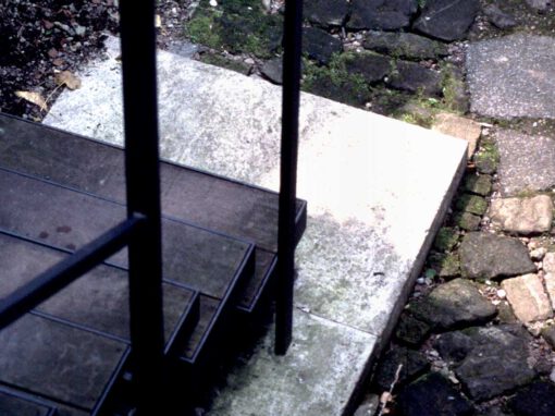 Villa Thevis – Geländer, Treppe, Loggia