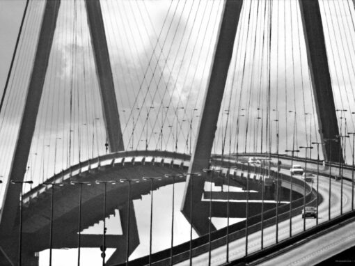 Köhlbrandbrücke – Teleperspektive