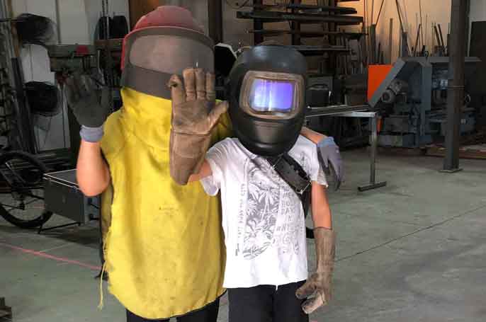 Sandstrahlen & Lackieren