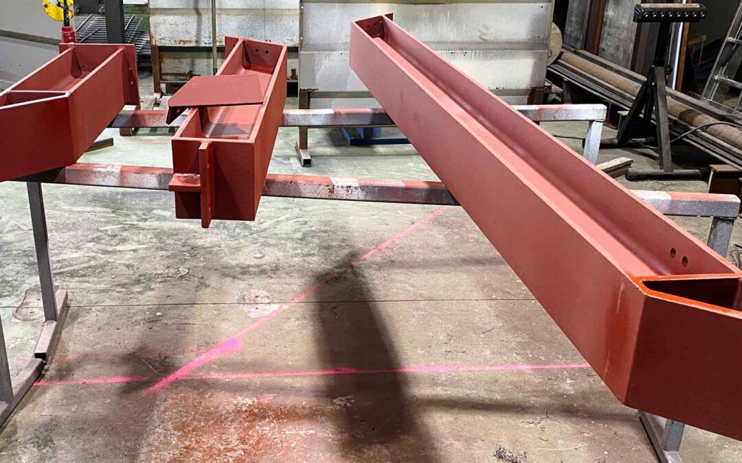 Viellechner – Stahlbau für einen Dachstuhl