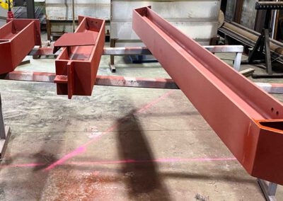 Viellechner – Stahlbau für einen Dachstuhl